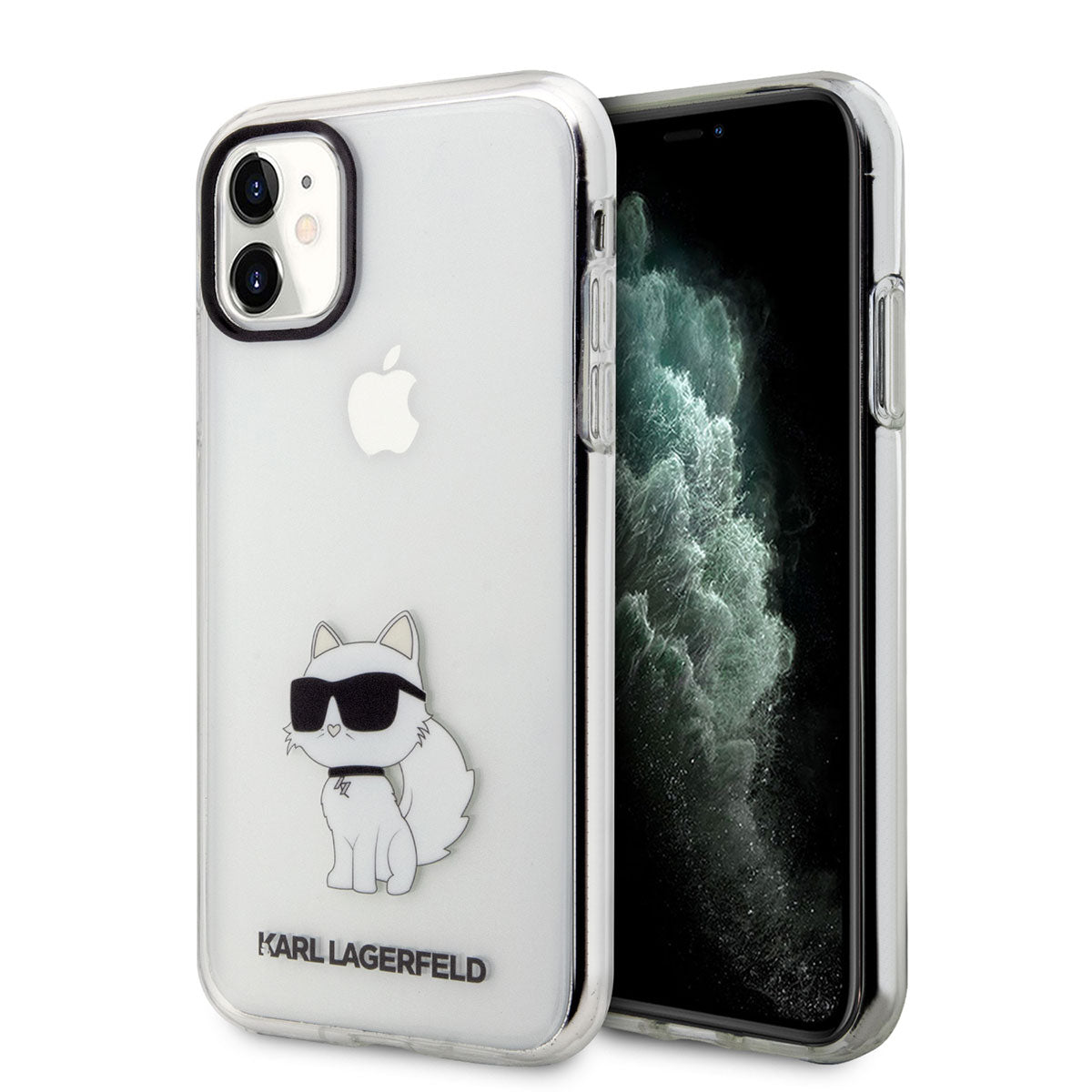 Karl Lagerfeld iPhone 11 Kılıf Transparan Choupette Dizayn Kapak - 1 Karl Lagerfeld iPhone 11 Kılıf Transparan Choupette Dizayn Kapak - 1
